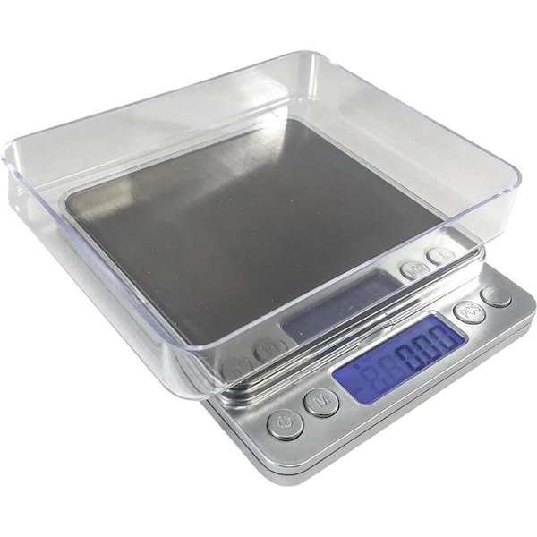 Moon Knight Optima Home Scales TI-502 Titanium Stainless Steel Platform Large Pocket Scale - 500 x 0.01 g TI-502 - main